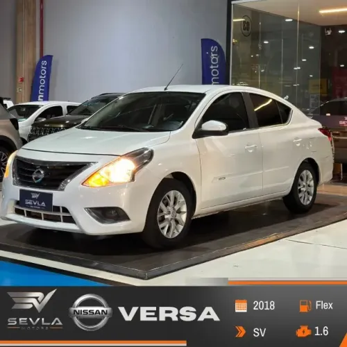 Nissan Versa SV 1.6 16V Flexstart 4P Aut. 2018