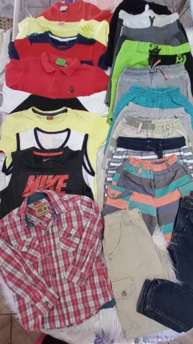 Lote menino veste 3/4 anos Total 24 peças