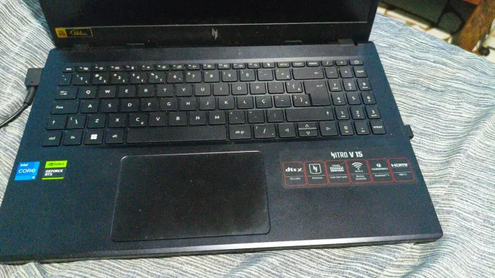 Notebook acer nitro v15 com 3050 e 8gb ram
