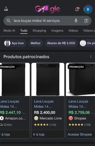 Lava louças midea