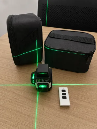 NÍVEL LASER 12 LINHAS VERDE PROFISSIONAL COMPACTO AUTONIVELANTE (NOVO, A PRONTA ENTREGA)