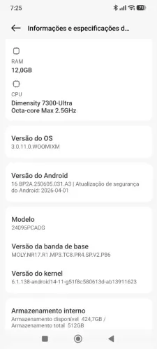 Xiaomi poco X7 512 Gb