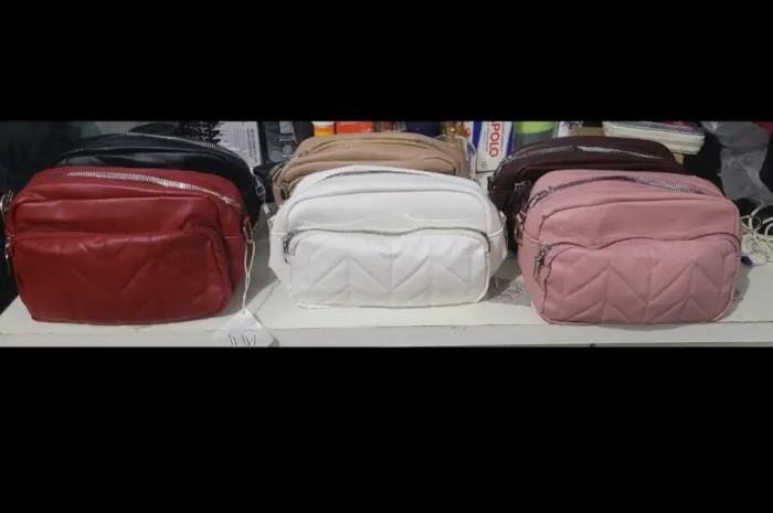 Kit 6 bolsas cores diferentes novas