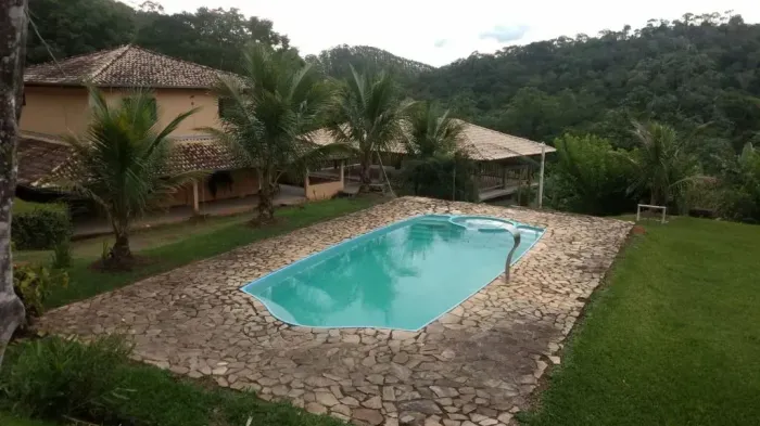 Sitio à venda em Monteiro Lobato 15400m2 com casa de 4 quartos, piscina, churrasqueira e m