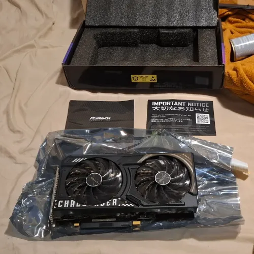 Vendo placa de video intel arc B570 Asrock 10GB OC edition