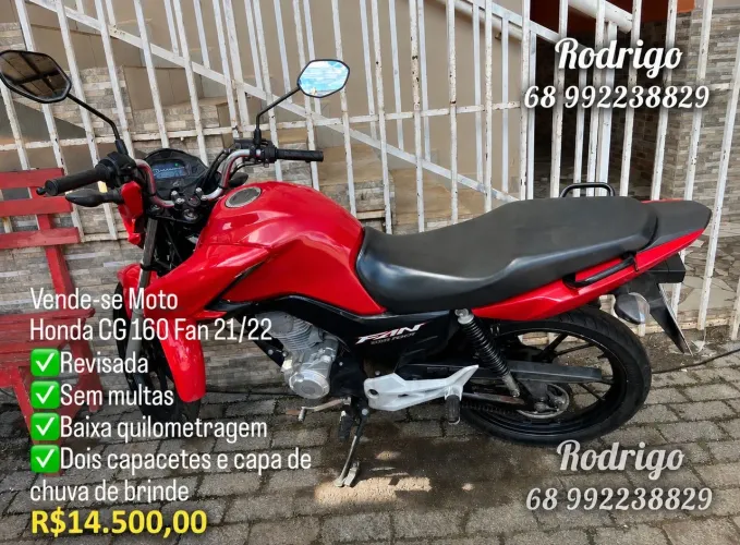 VENDA MOTO 160