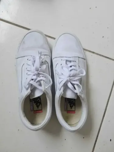 Tênis Vans Old Skool True White