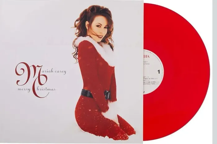 Lp Vinil Importado Mariah Carey - Merry Christmas Red Vinil