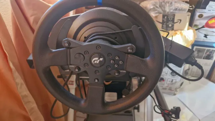 Volante e pedais thrustmaster t300 rs gt edition