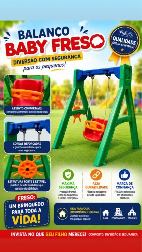 Playground FRESO em até 12x 