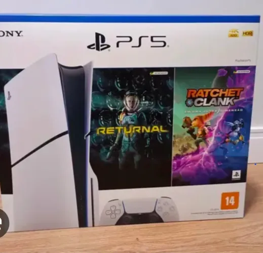 PlayStation 5 1TB com 2 controles 8 jogos