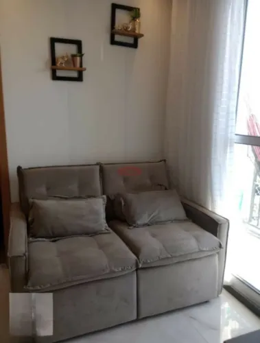Apartamento novo no Belém a venda de 34 metros com 2 dormitórios, sacada, 1 vaga e porteir