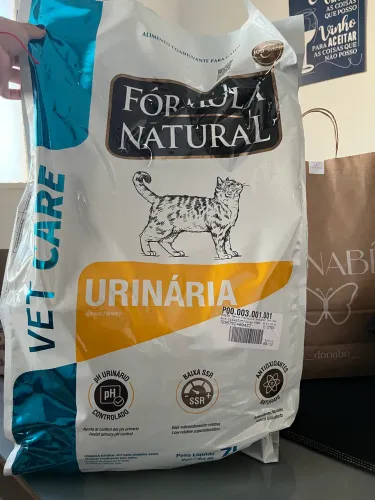 Fórmula Natural Vet Care Urinária Ração Seca Para Gatos Adultos 7Kg