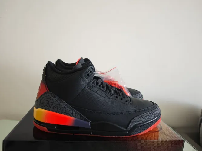 Tênis Air Jordan J Balvin x Air Jordan 3 Rio