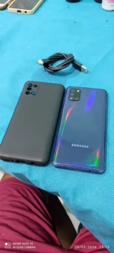 SAMSUNG A31 128GB COMPLETO PELÍCULA CAPINHA E CARREGADOR 