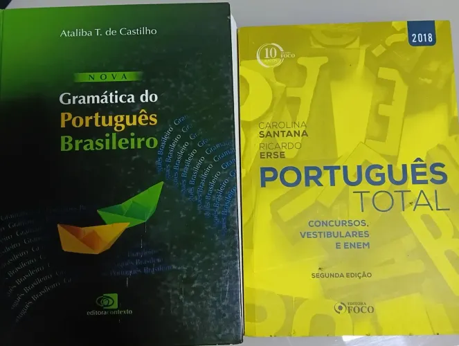 Livros Português - Gramática e Concurso