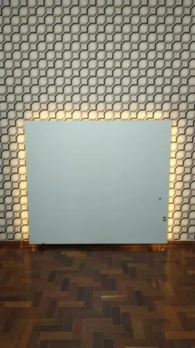 Painel com LED para cabeceira de cama de casal