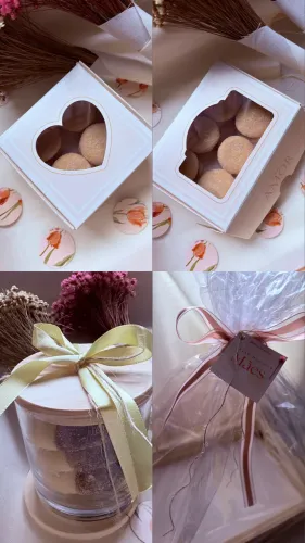 Cestas e lembranças doces do dia das mães - produtos artesanais.