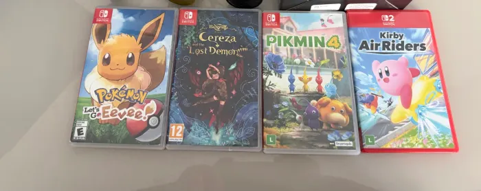 Jogos Nintendo Switch 1 e 2