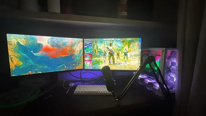 PC Gamer High-End: Ryzen 7 7800X3D + RTX 4070 + Monitor Alienware 320Hz