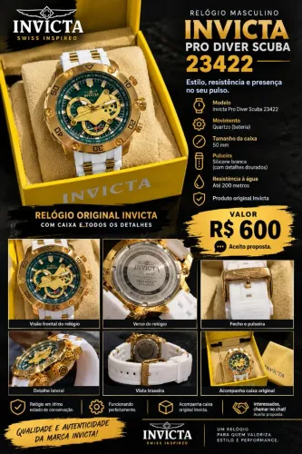 Relógio invicta