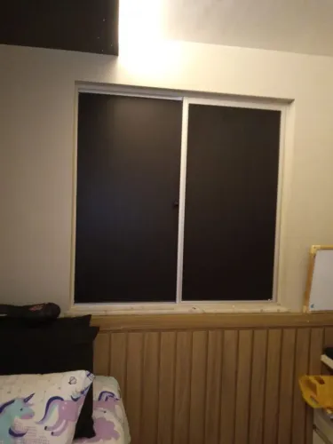 Película blackout residencial redução 100% da entrada de luz