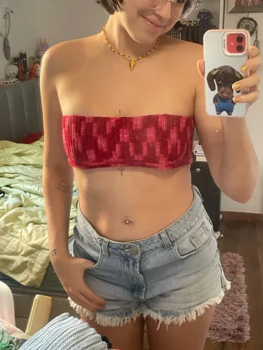 TOP DE CROCHÊ VERMELHO | Pronta entrega