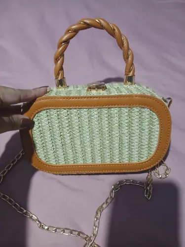 Bolsa de mão e tira colo