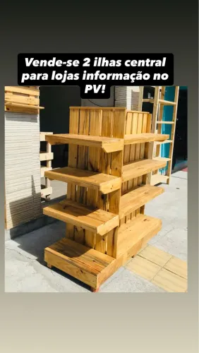 Vendo 1 ilha central para loja