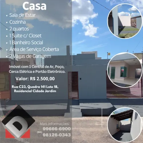 ALUGA CASA 