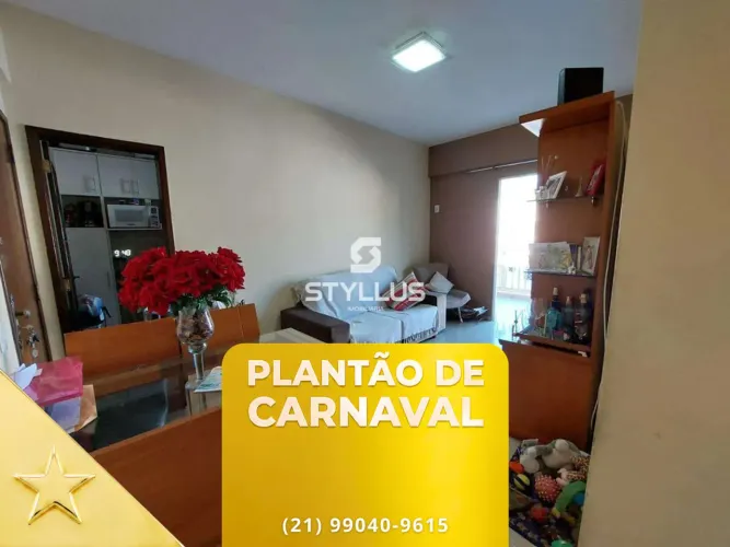 Espetacular Apartamento com Varanda e 2 Vagas no Méier! M25M