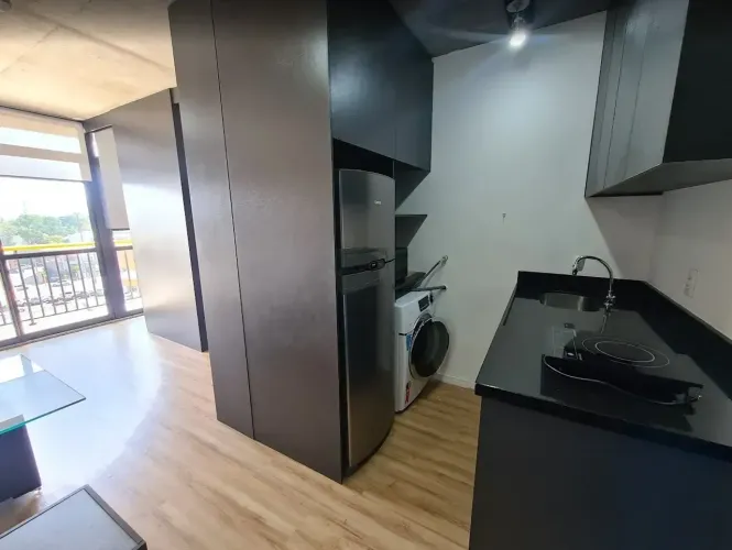 Studio mobiliado com vaga no BK30 Alto da Boa Vista - São Paulo - SP