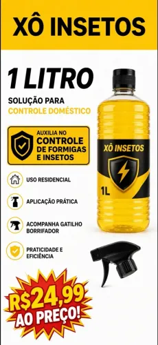 Veneno para baratas e formigas