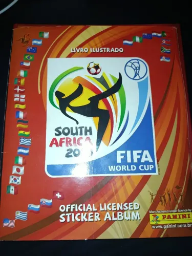 Álbum Copa do Mundo 2010 Completo + Capa Protetora