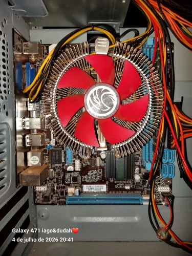 I5 8400+ placa mãe+memória RAM e cooler