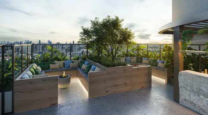 Apartamento Jardim Oceania C/78,98m² 3 Quartos, 1 Suíte, Varanda Gourmet C/01 Vg