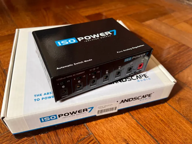 Fonte isolada para pedais Isopower 7 Landscape - NÃO ACEITO TROCAS!!