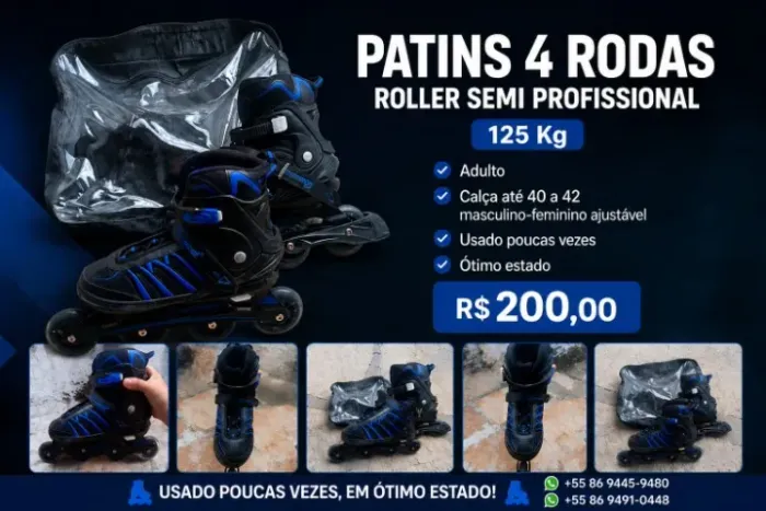 Patins Roller Semi-profissional