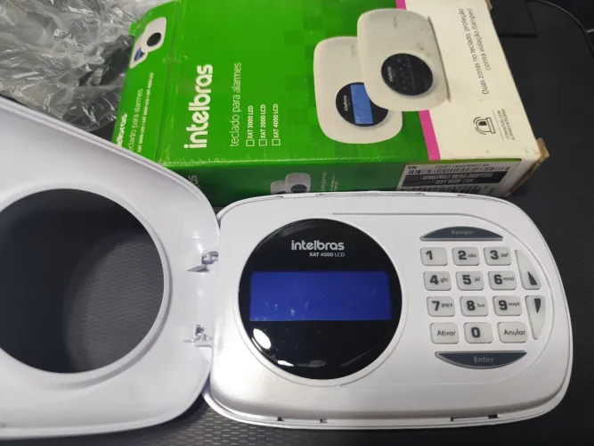 Teclado para central xat 4000 LCD Intelbras