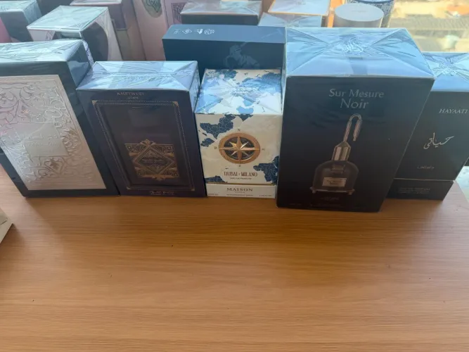 LOTE 05 PERFUMES ÁRABES ORIGINAIS 