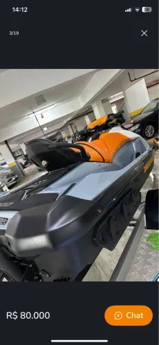 Jet ski Seadoo 2020 170 único dono R$ 69500 troco por carro