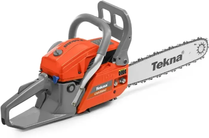 Motosserra Gasolina Tekna CS53S18AC 50cc 3,1HP 18" Corrente Oregon Freio de Segurança