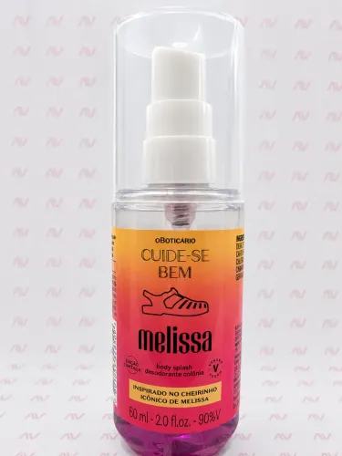 Body Splash Cuide-se Bem Melissa