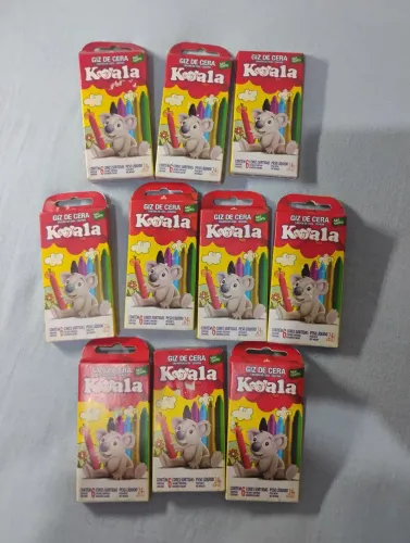 Giz de Cera (10 caixas por R$ 10 reais)