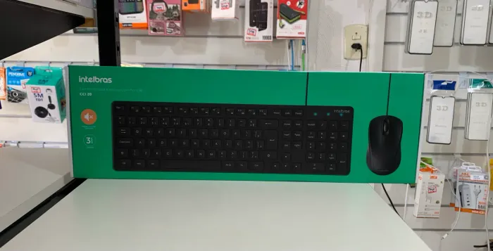 Kit Teclado e Mouse Com Fio Entrega Grátis