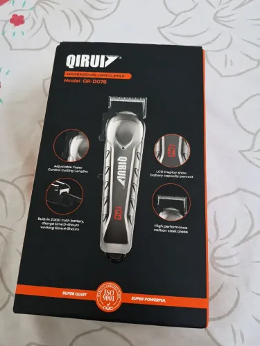 Vendo máquina de cortar cabelo profissional QIRUI QR-D07B nova