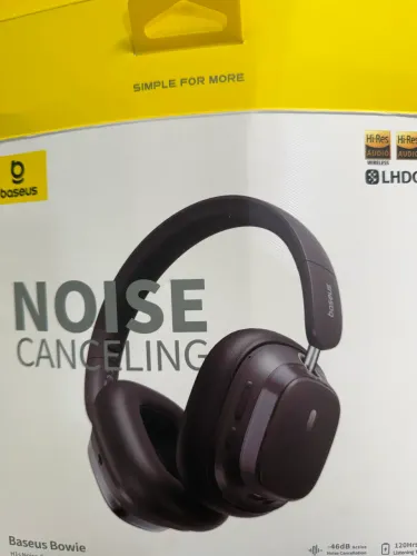 Fone Baseus Bowie - com cancelamento de ruídos 