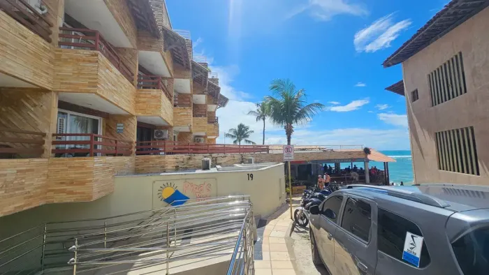 Belíssimo Apartamento Flat Mobiliado a Beira mar na Praia de Pipa