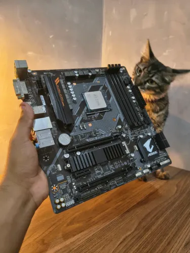 Kit Upgrade Ryzen 5 4500 + B450M Aorus M | AM4 | DDR4 | OLX Pay