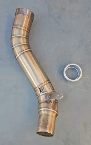 Link Pipe Em Inox Da Honda Cbr 1000rr Dos Anos 2017 A 2020